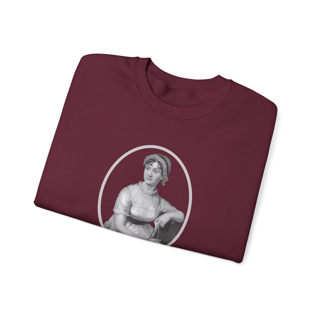 Jane Austen Portrait Vintage Graphic Sweatshirt product image 9