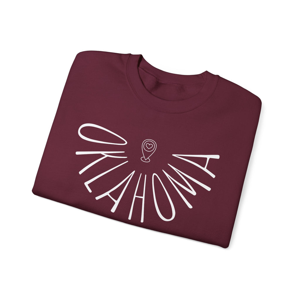 Oklahoma Liquid Letters Graphic Sweatshirt product image 10