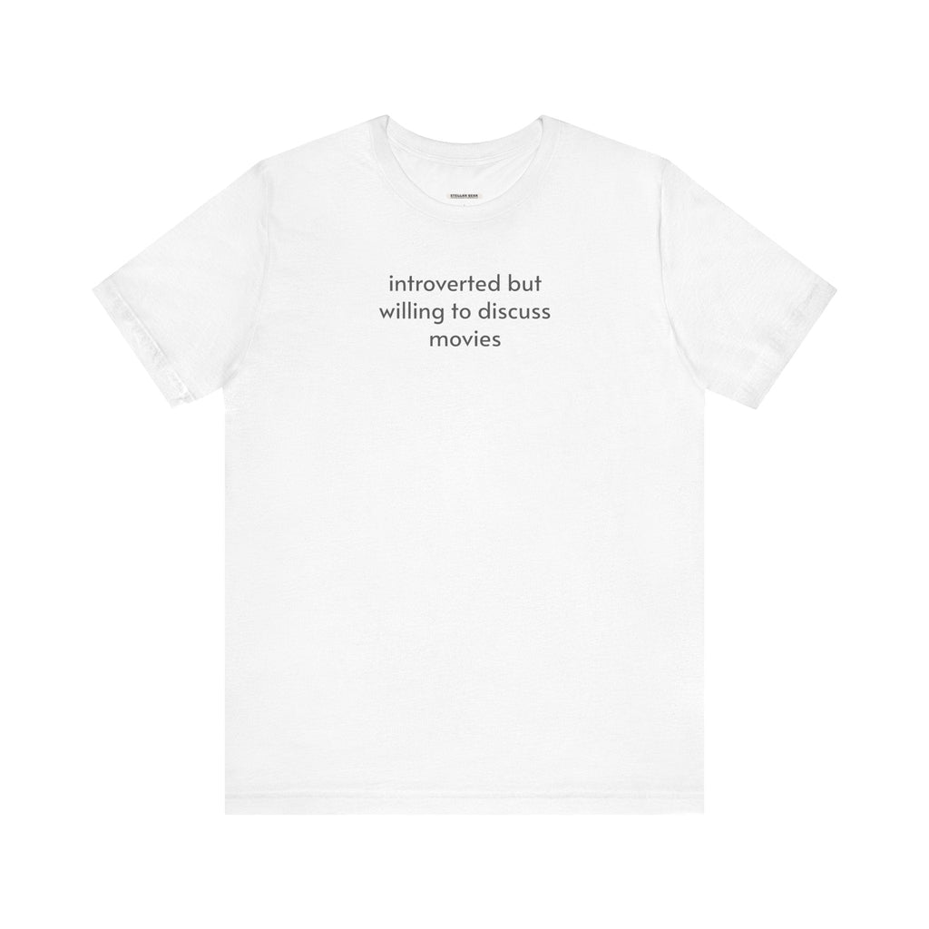 Introverted but Willing to Discuss Movies Minimalist Style product image 12