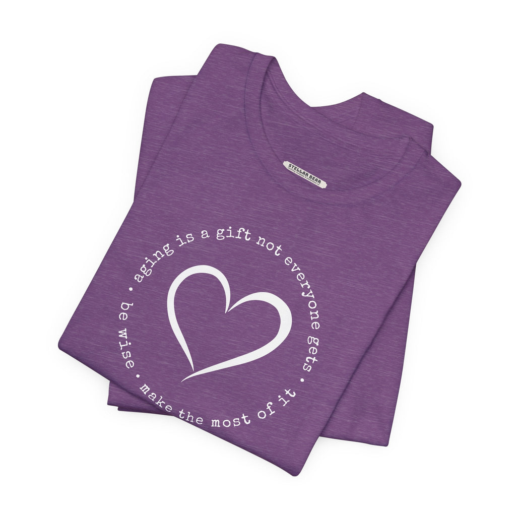 Aging is a Gift Not Everyone Gets, Heart Version Graphic product image 6