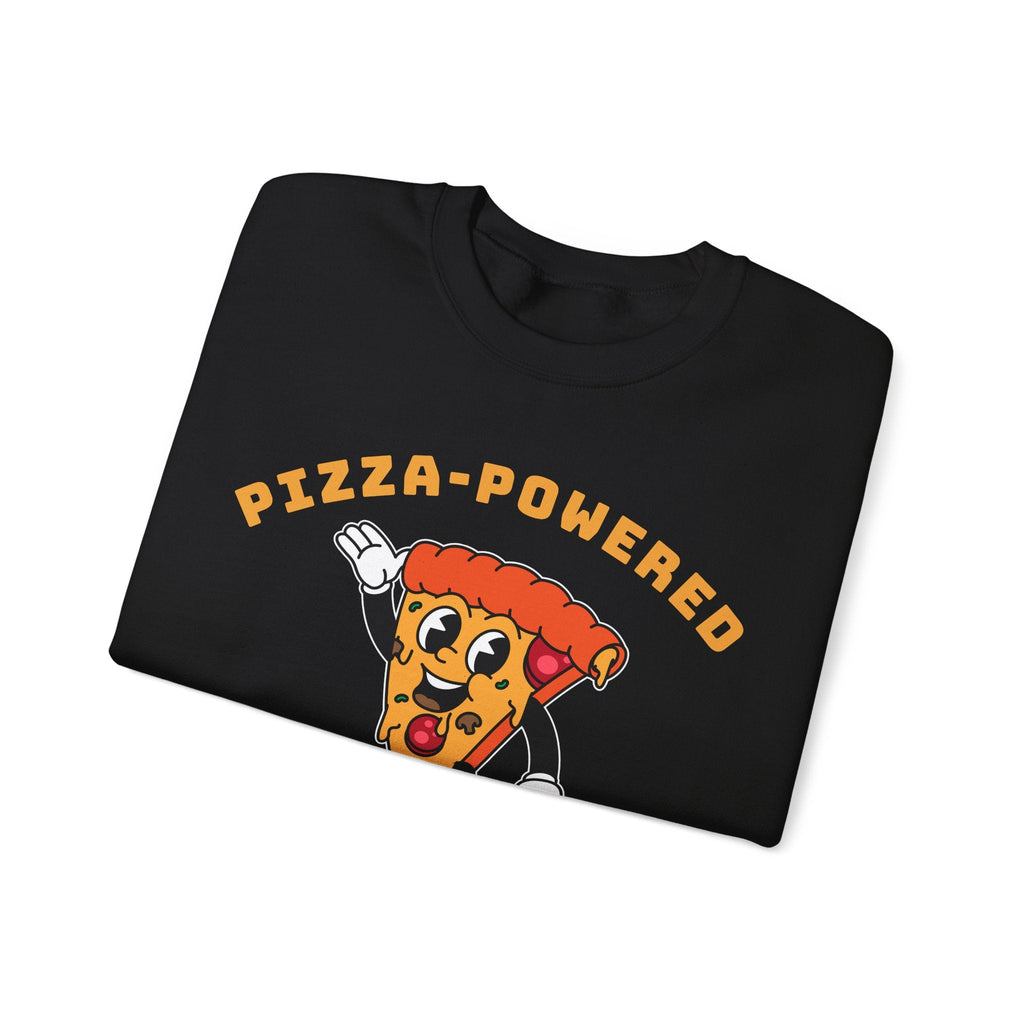 Pizza-Powered Graphic Sweatshirt product image 6
