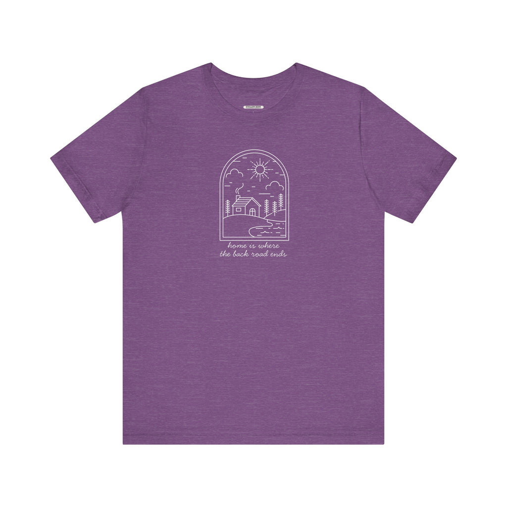Home is Where the Back Road Ends Graphic T-Shirt product image 6