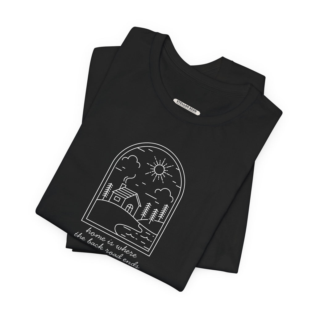 Home is Where the Back Road Ends Graphic T-Shirt product image 3