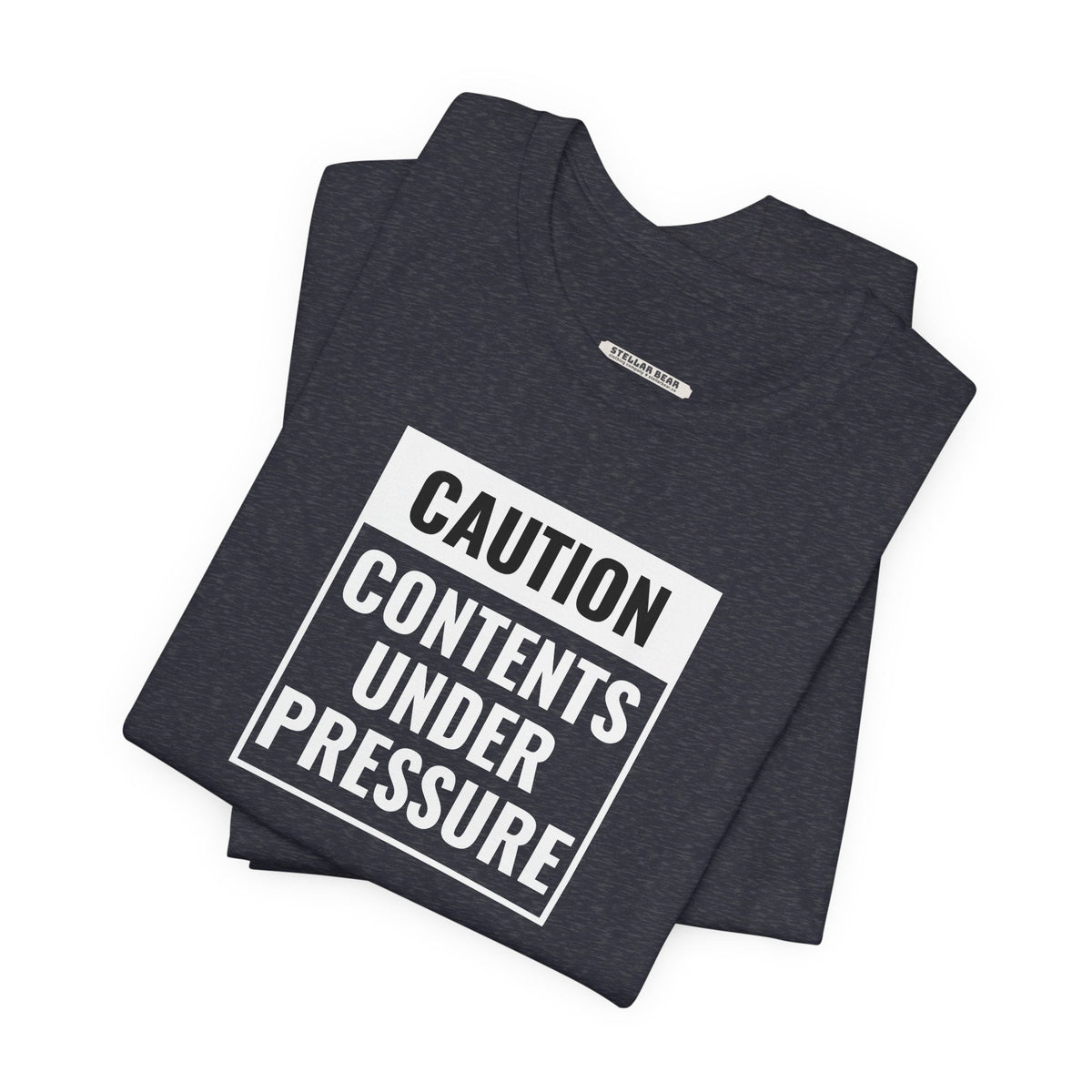 Caution, Contents Under Pressure Graphic T-Shirt product image 3