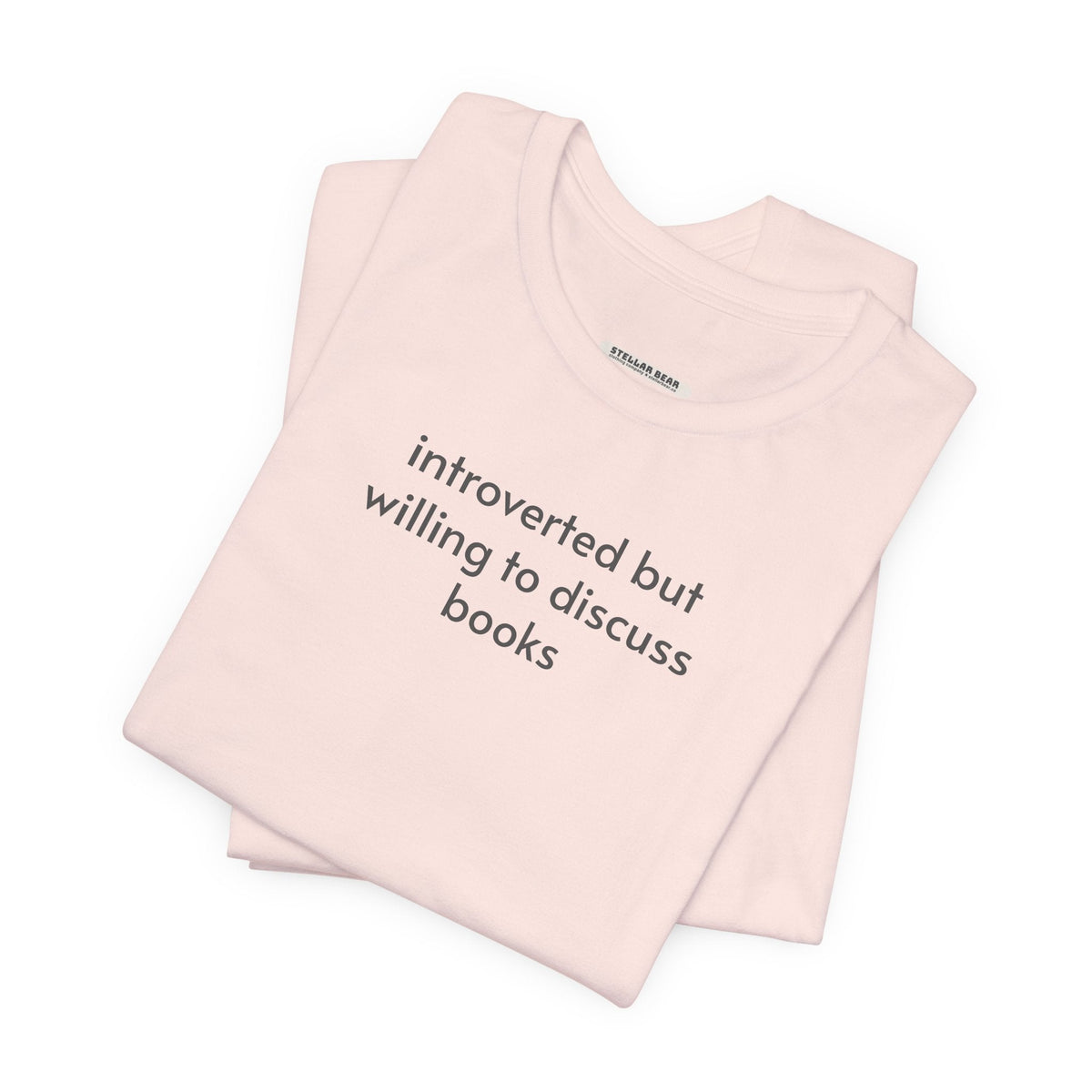 Introverted but Willing to Discuss Books Minimalist Style product image 1
