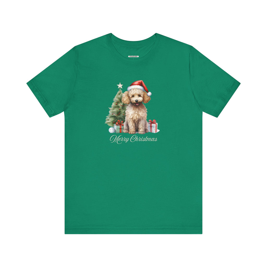 Poodle Merry Christmas Graphic T-Shirt product image 8