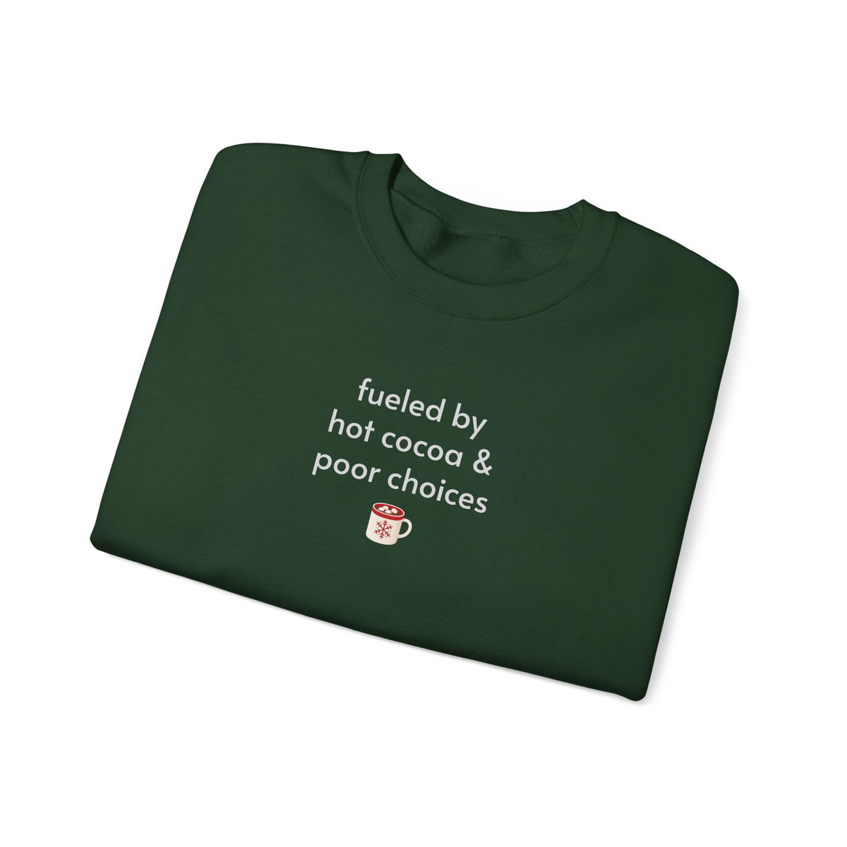 Fueled by Hot Cocoa & Poor Choices Minimalist Style product image 1