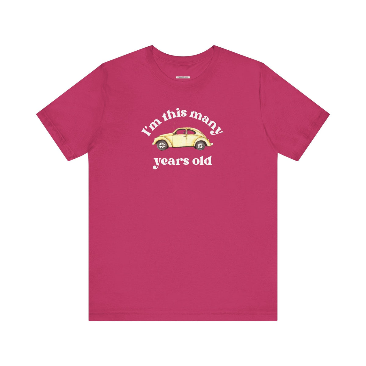 I'm This Many Years Old (Car) Graphic T-Shirt product image 8