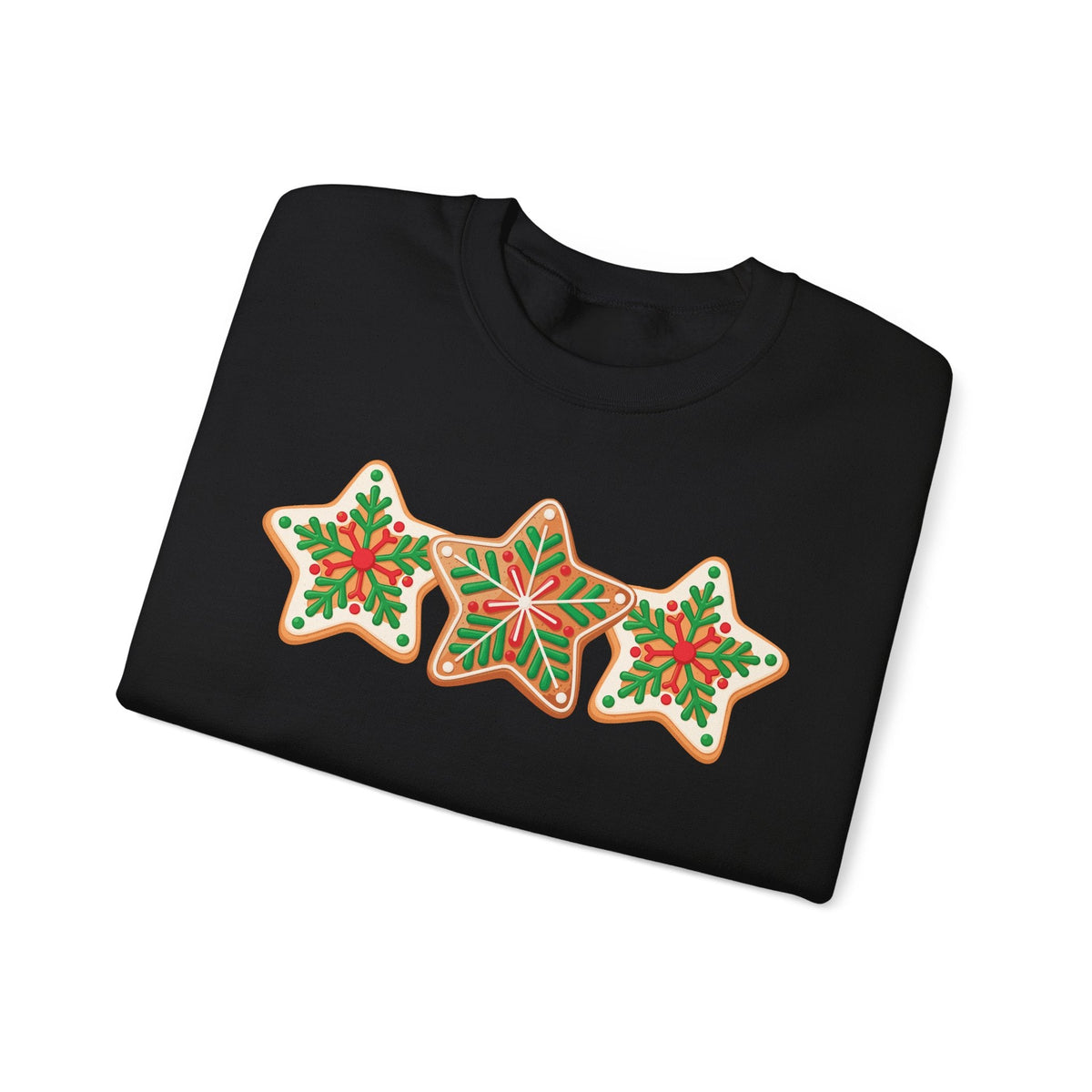 Christmas Star Cookies Graphic Sweatshirt product image 1