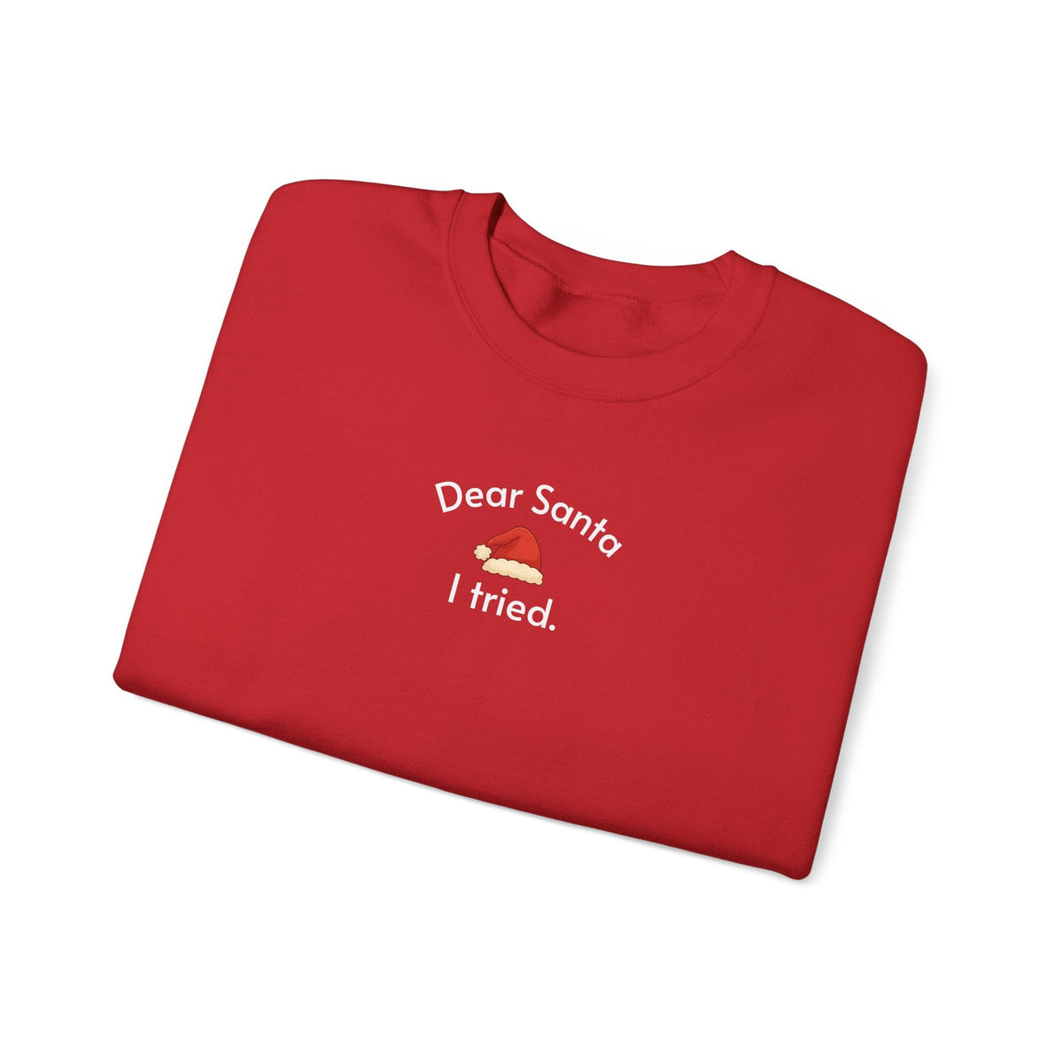Dear Santa I Tried Minimalist Style Sweatshirt product image 4