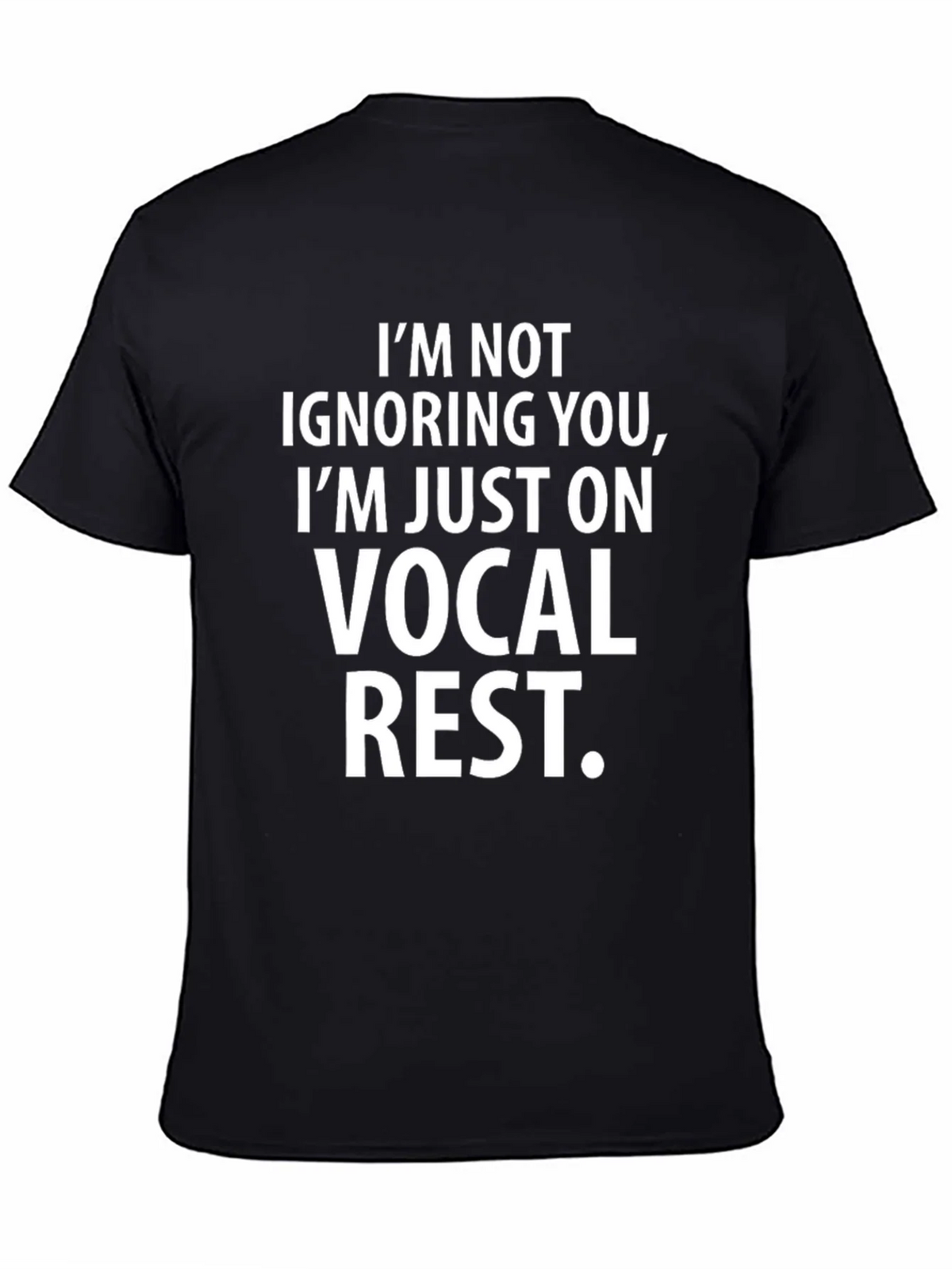 Vocal Rest T-Shirt - Funny Singer Musician Tee product image 2