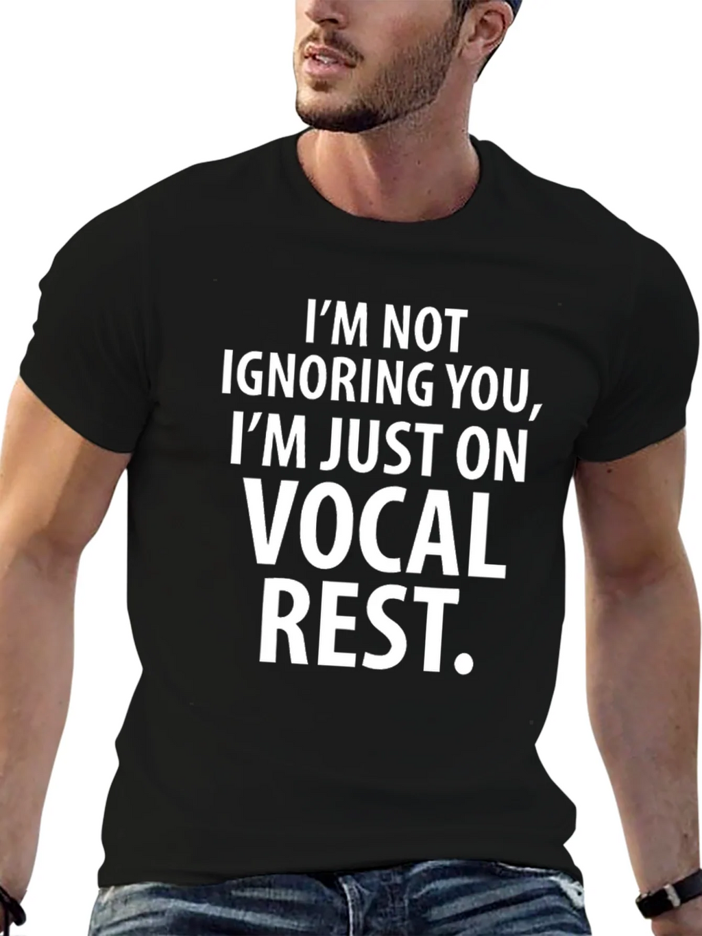 Vocal Rest T-Shirt - Funny Singer Musician Tee product image 4