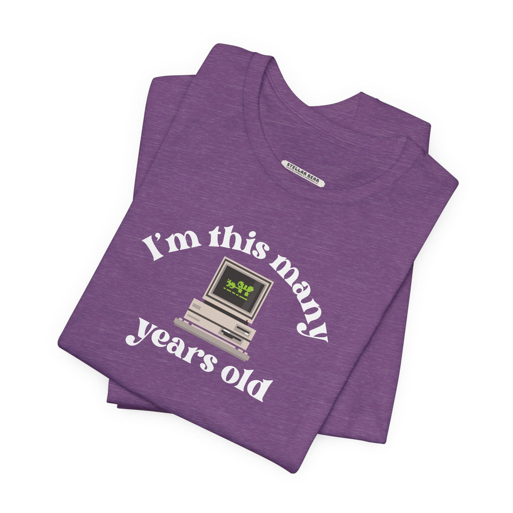 I'm This Many Years Old (Computer) Graphic T-Shirt product image 6