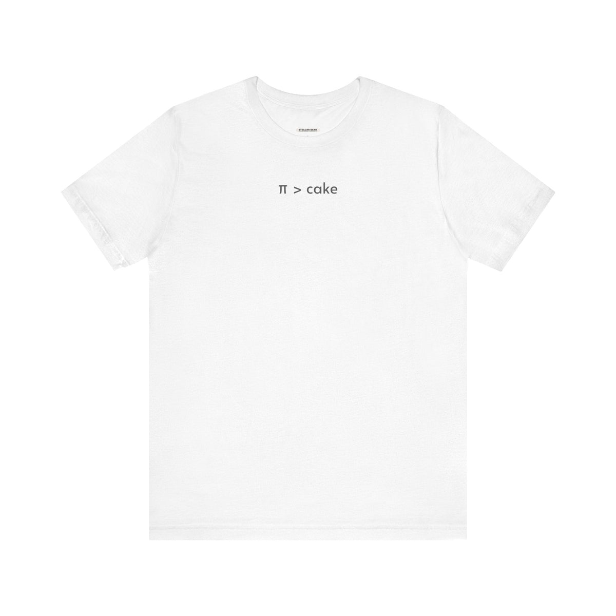 Pi is Greater Than Cake Minimalist Style T-Shirt product image 14