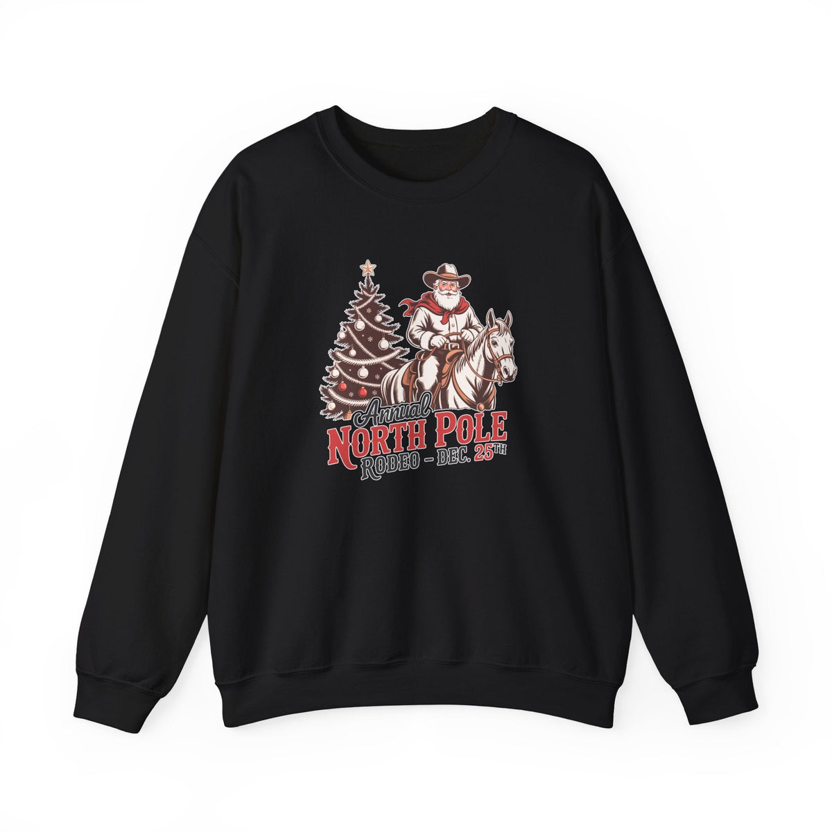 Annual North Pole Rodeo Graphic Sweatshirt product image 8