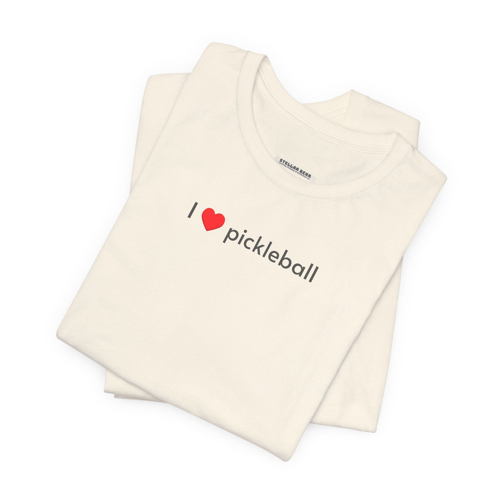I Love Pickleball Minimalist Style T-Shirt product image 6