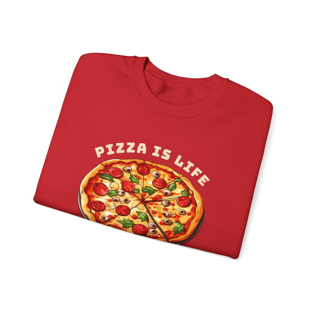 Pizza is Life Graphic Sweatshirt product image 3