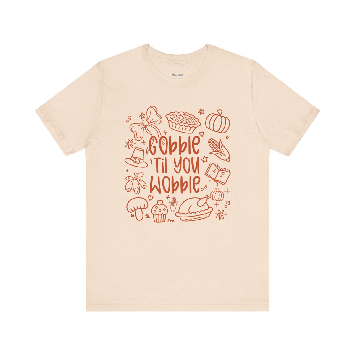 Gobble 'Til You Wobble Graphic T-Shirt product image 6