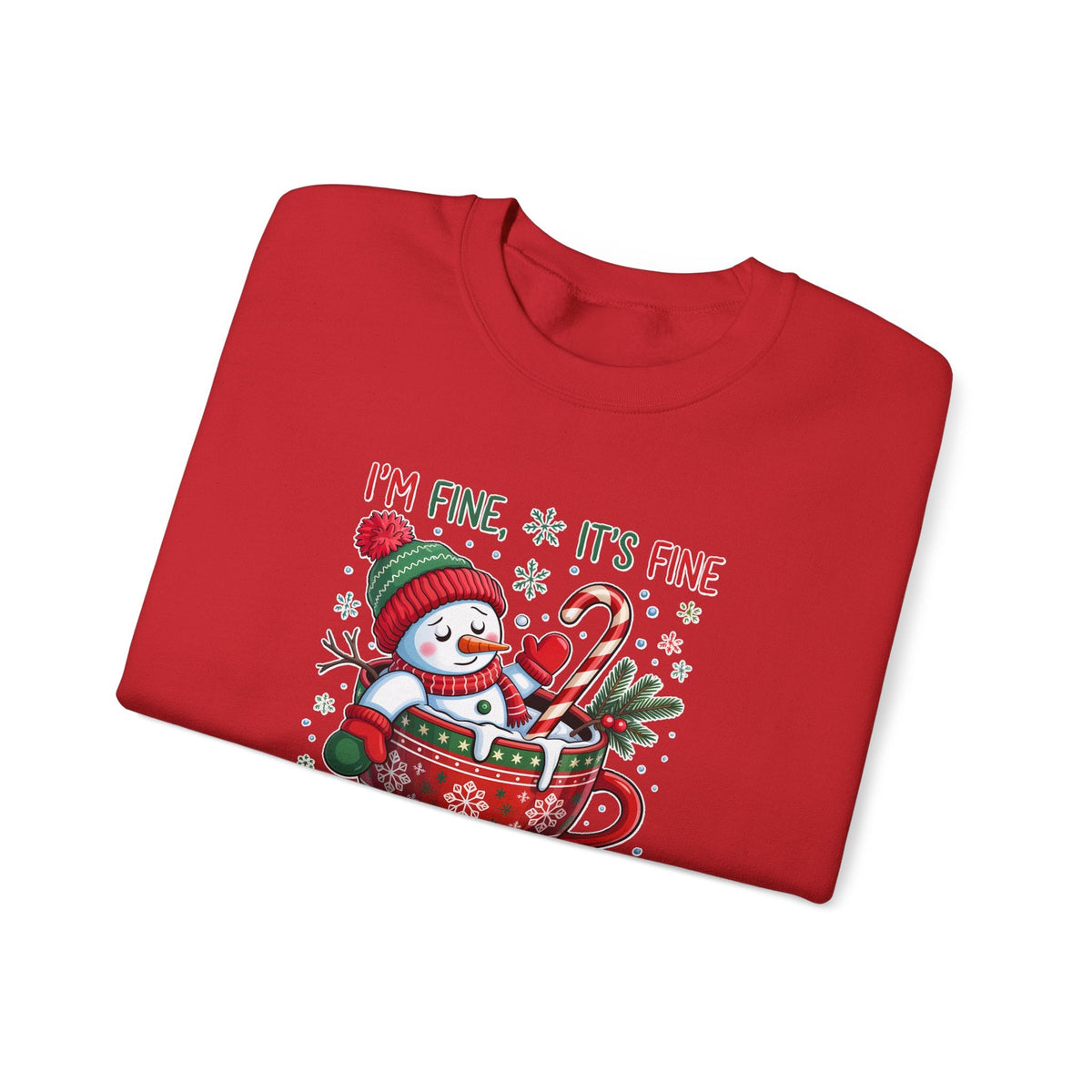 I'm Fine, It's Just Having a Meltdown Graphic Sweatshirt product image 3