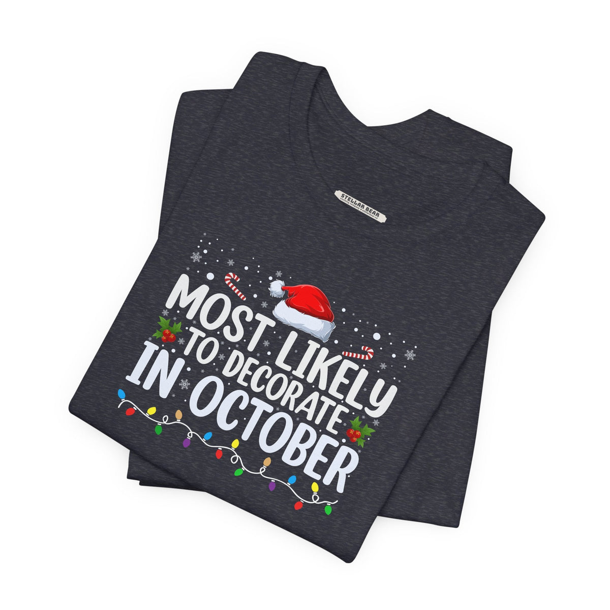 Most Likely to Decorate in October Graphic T-Shirt product image 6
