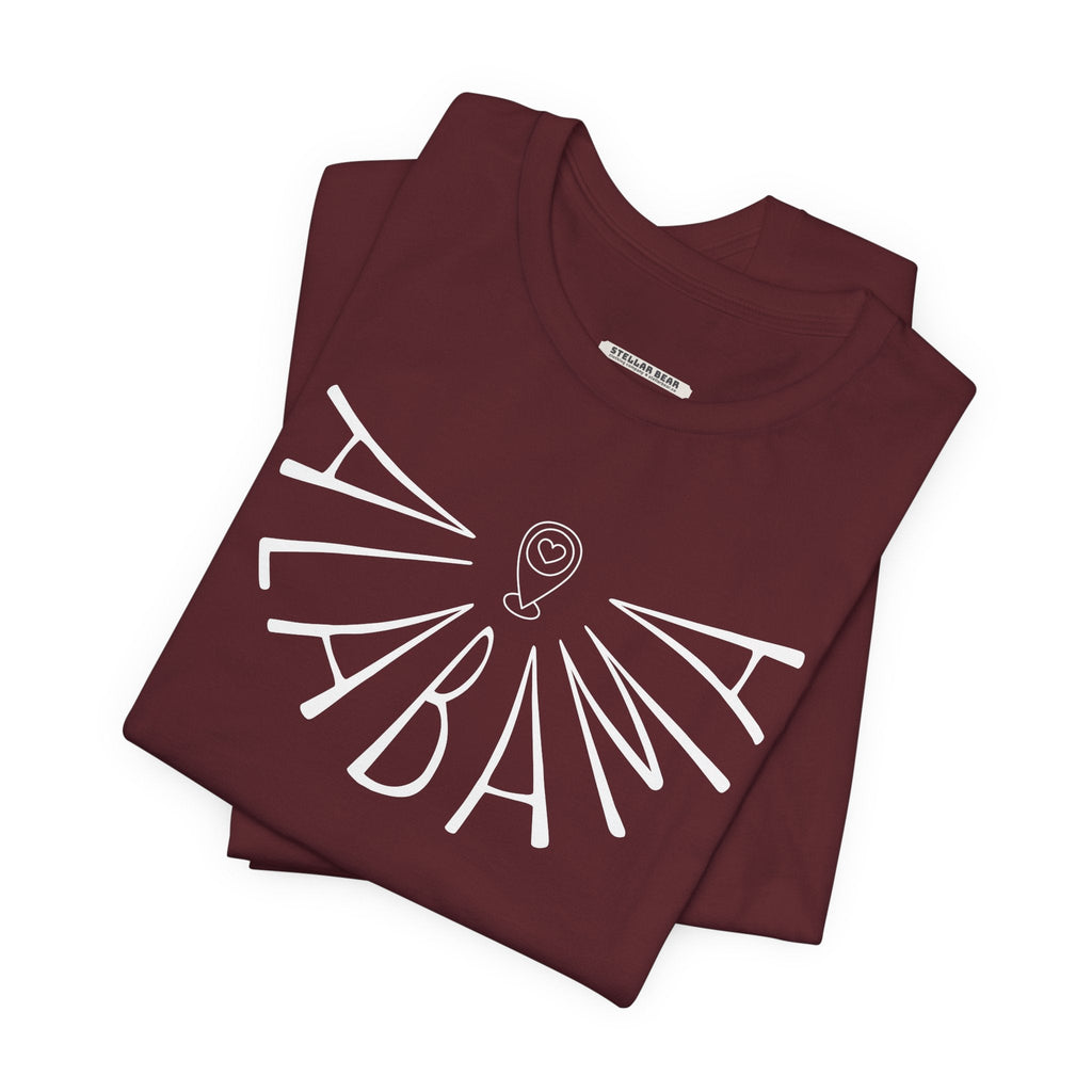 Alabama Liquid Letters Graphic T-Shirt product image 1