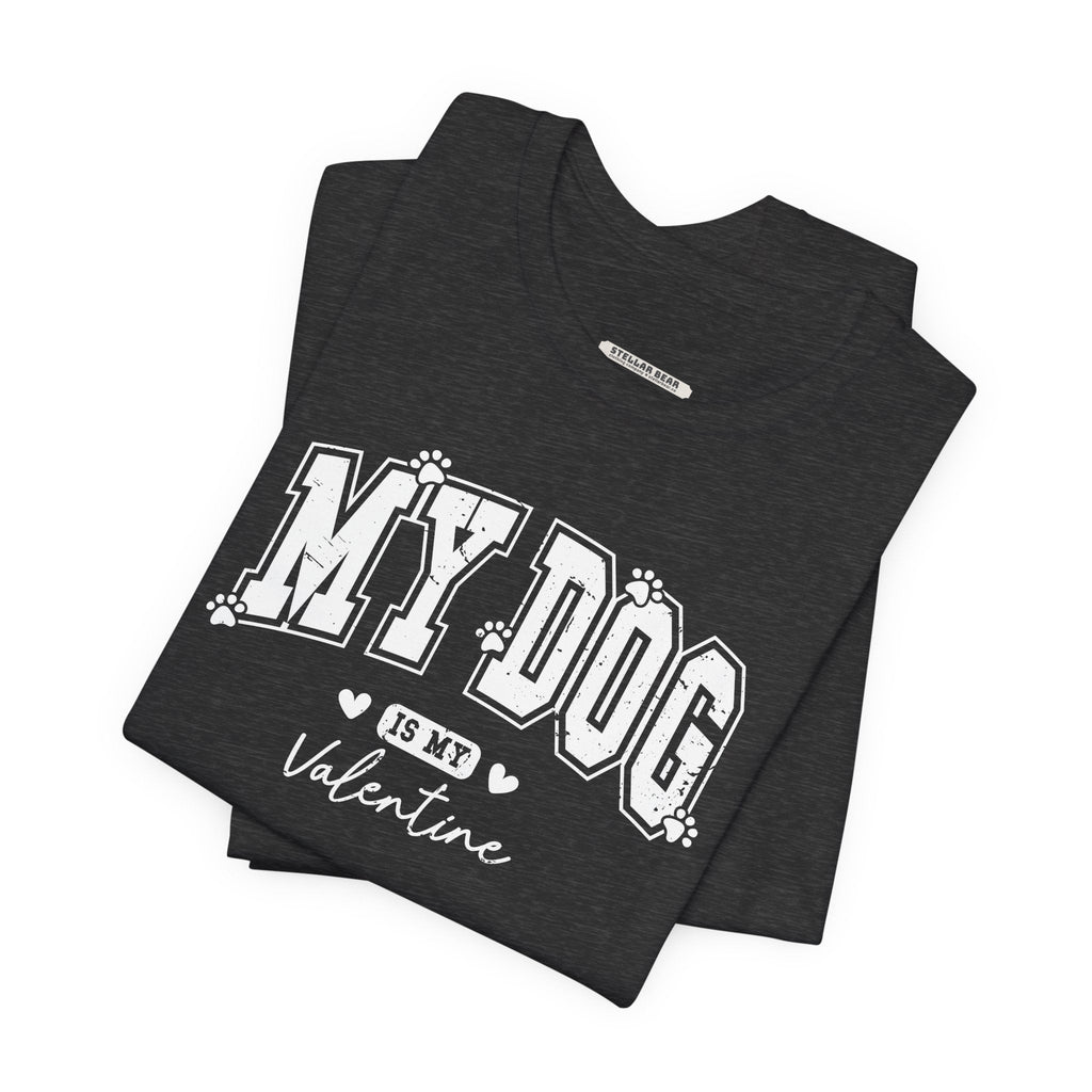 My Dog is My Valentine Graphic T-Shirt product image 4