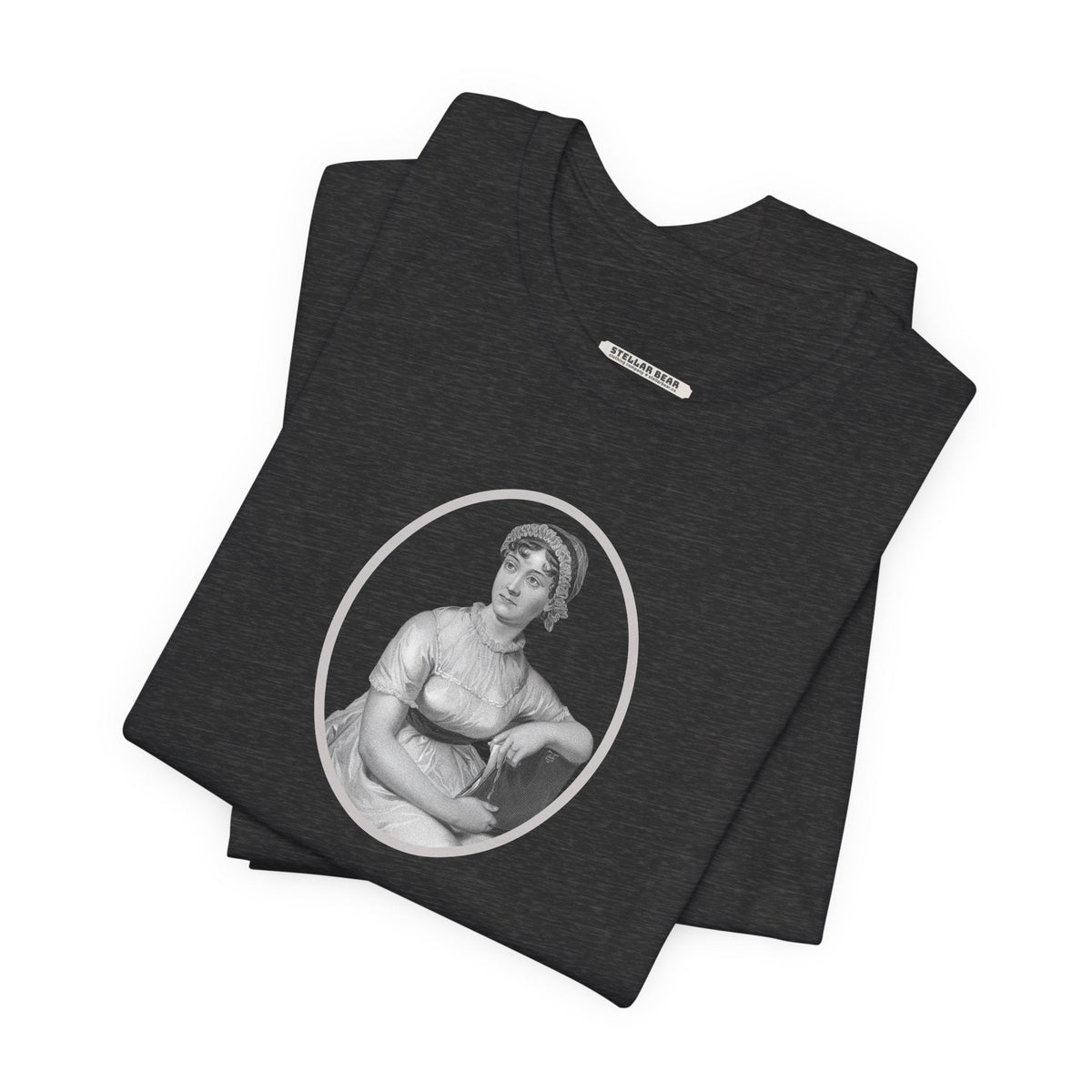 Jane Austen Portrait Vintage Graphic T-Shirt product image 1