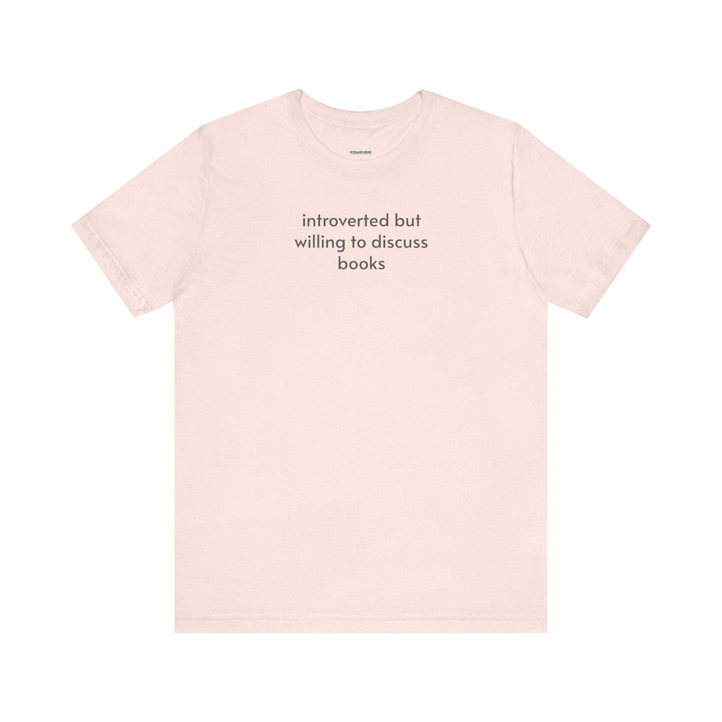 Introverted but Willing to Discuss Books Minimalist Style product image 8