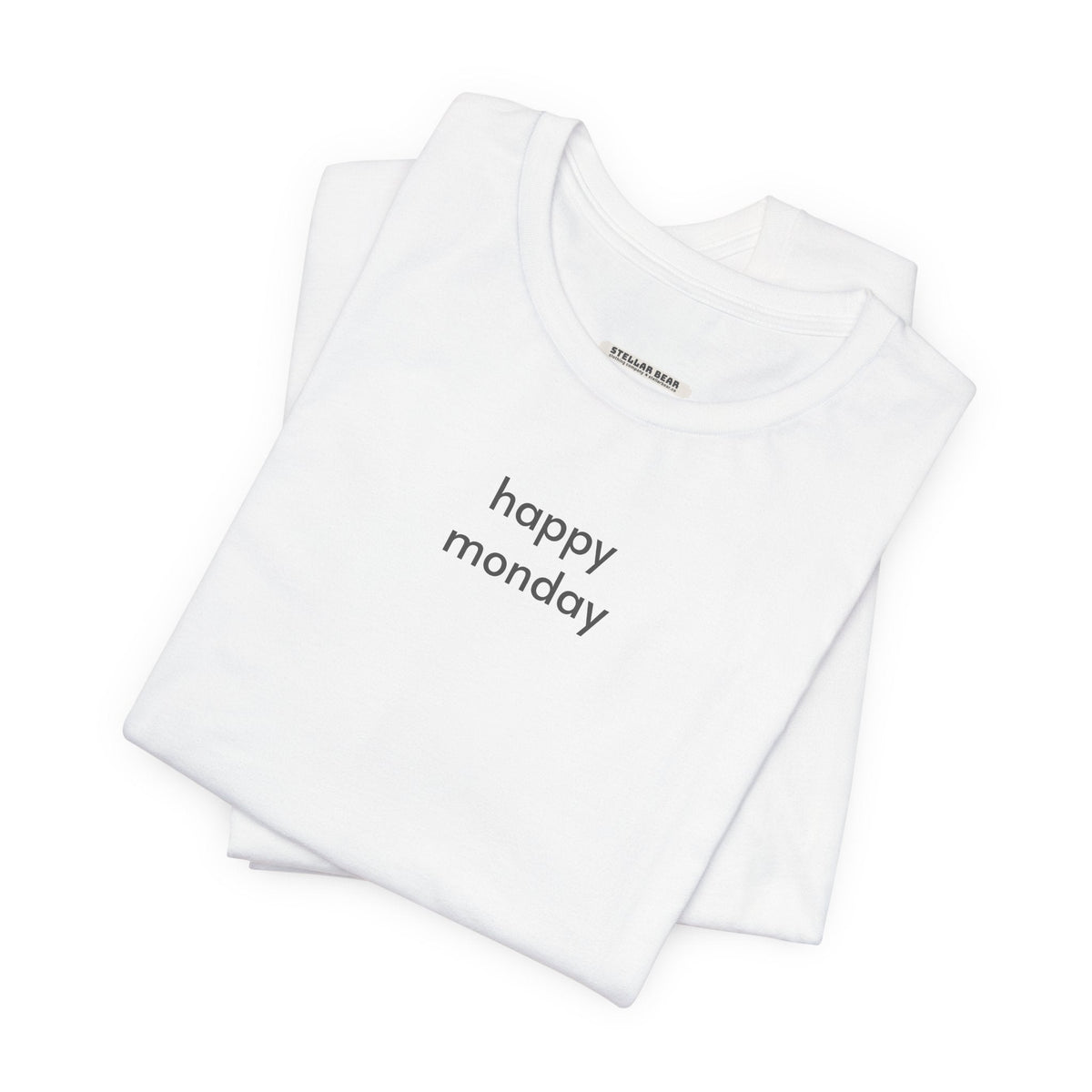 Happy Monday Minimalist Style T-Shirt product image 4