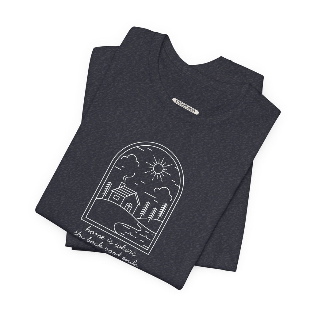 Home is Where the Back Road Ends Graphic T-Shirt product image 2