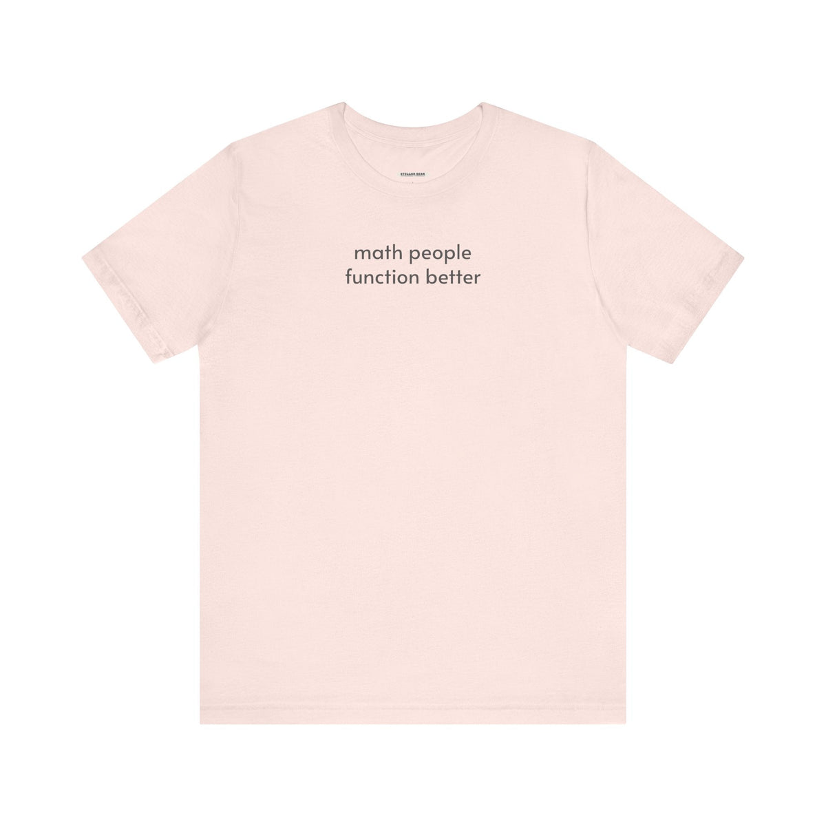 Math People Function Better Minimalist Style T-Shirt product image 12
