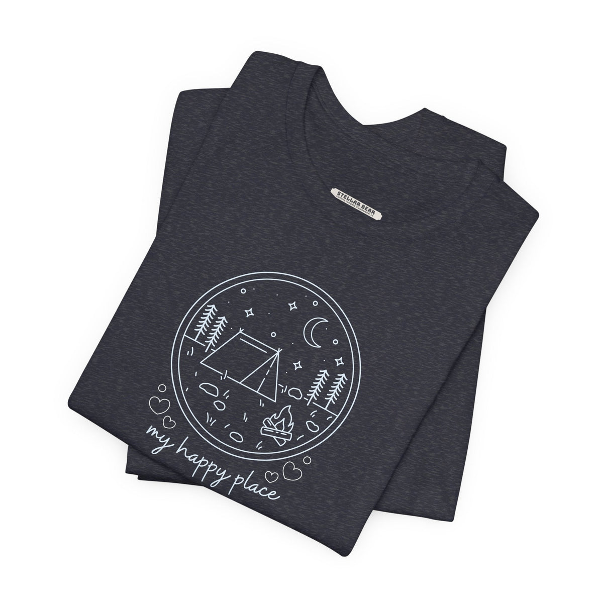 My Happy Place (Camping) Graphic T-Shirt product image 2