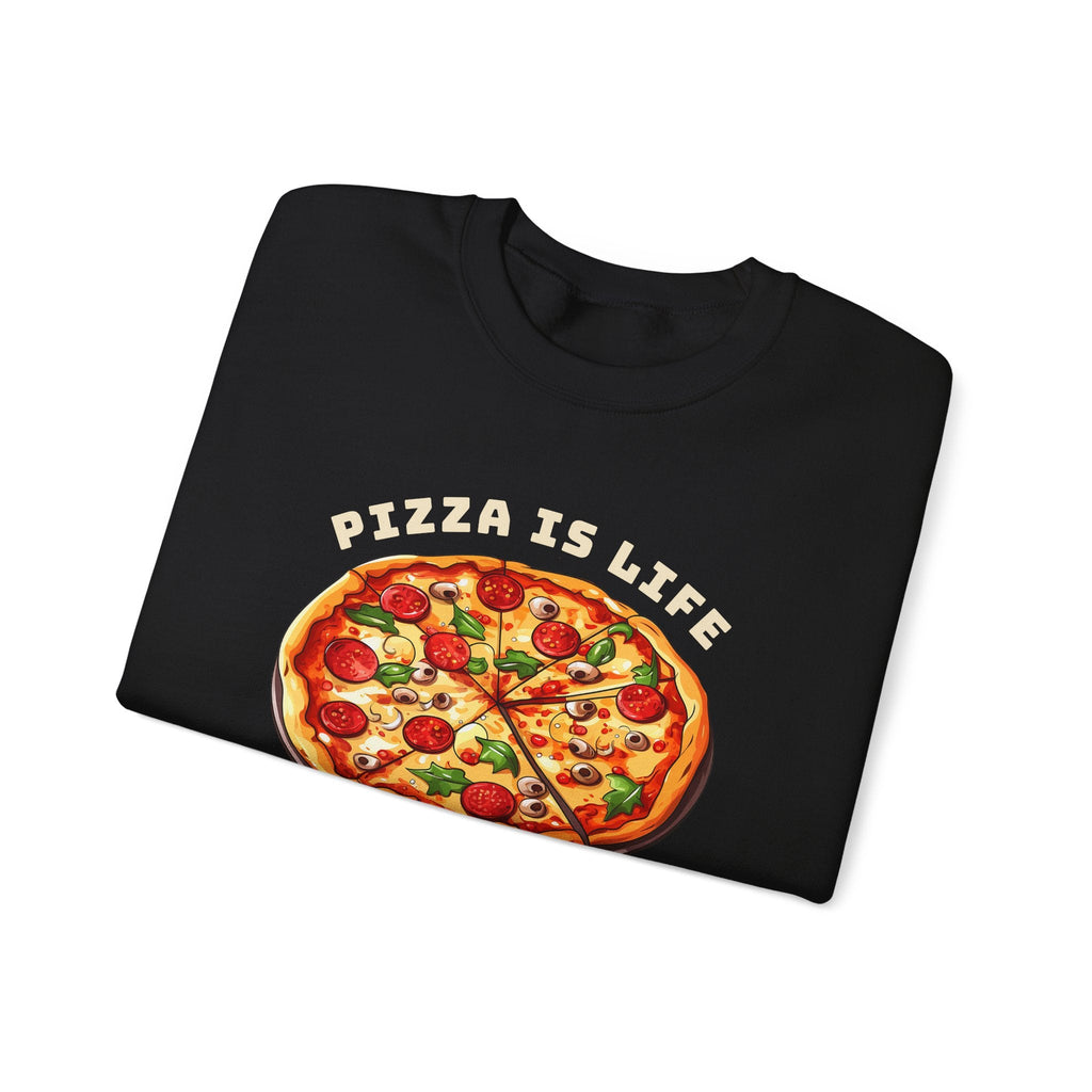 Pizza is Life Graphic Sweatshirt product image 6