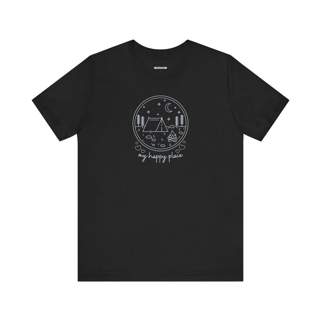 My Happy Place (Camping) Graphic T-Shirt product image 8
