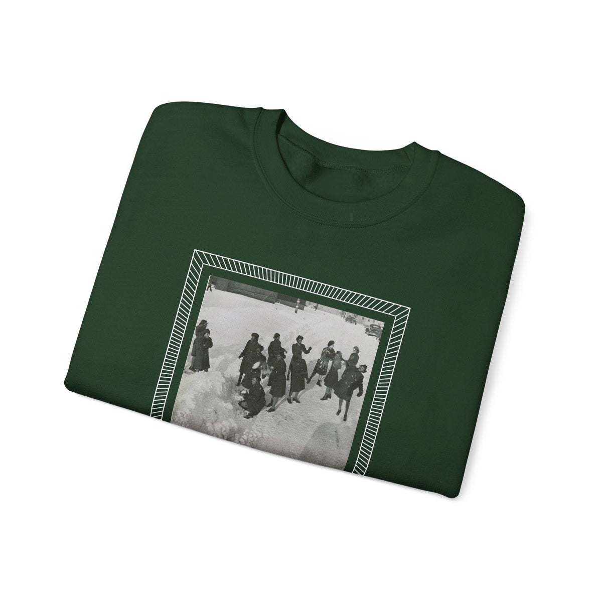 Snowball Fight, Women's Army Corps, 1946 Vintage Graphic product image 3
