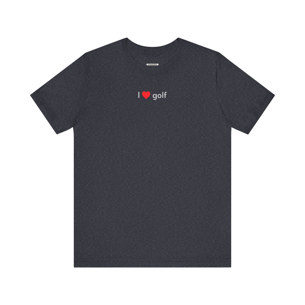 I Love Golf Minimalist Style T-Shirt product image 8