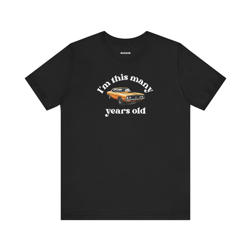 I'm This Many Years Old (Muscle Car) Graphic T-Shirt product image 9