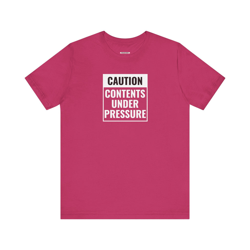 Caution, Contents Under Pressure Graphic T-Shirt product image 13