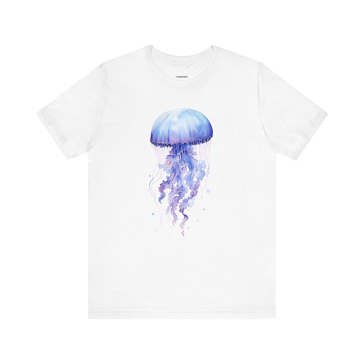 Jellyfish Lavender Blue Graphic T-Shirt product image 13