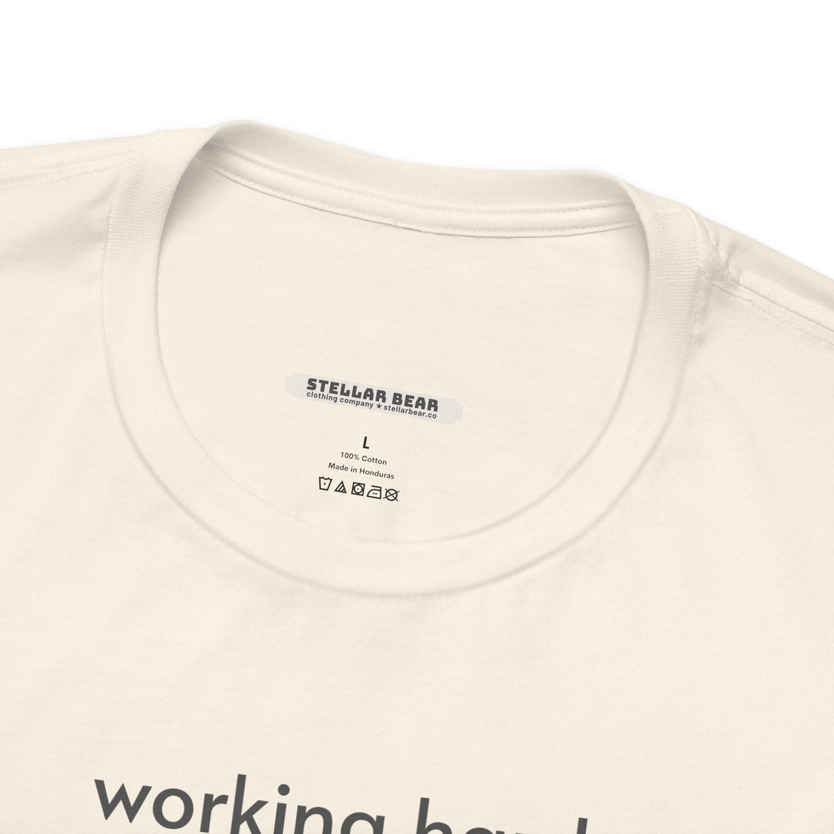 Working Hard at Hardly Minimalist Style T-Shirt product image 16