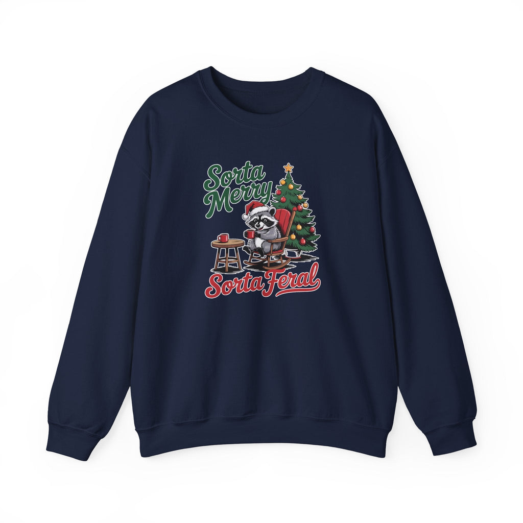 Sorta Merry Feral Graphic Sweatshirt product image 2