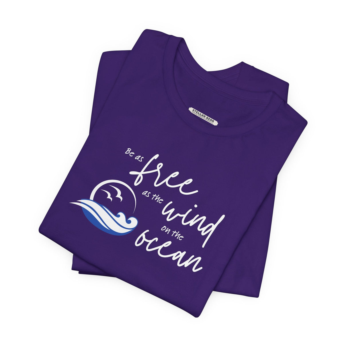Be as Free as the Wind on Ocean Graphic T-Shirt product image 5