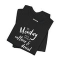 It's Monday and I'm Running on Caffeine & Denial Graphic product image 1