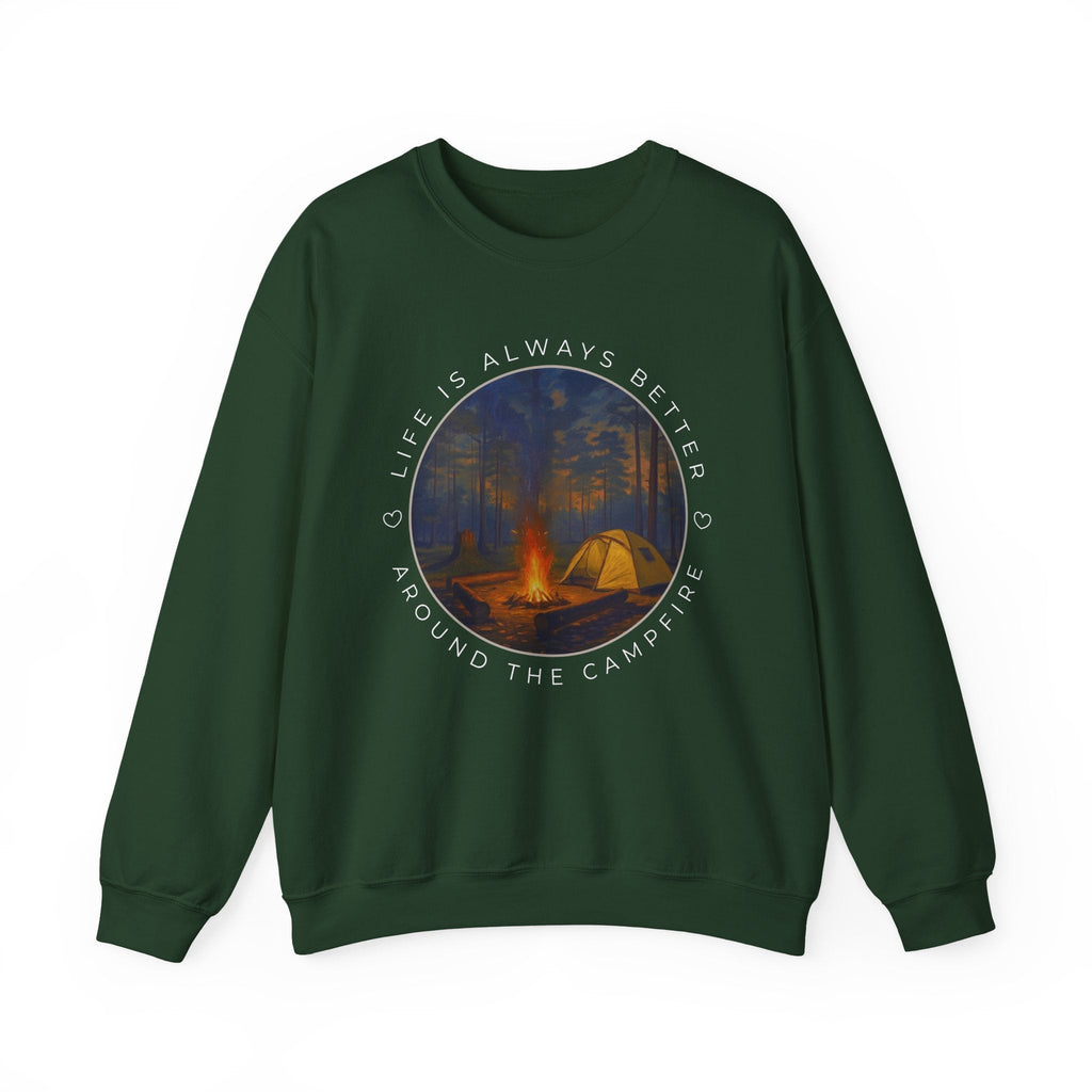 Life is Always Better Around the Campfire Graphic Sweatshirt product image 2