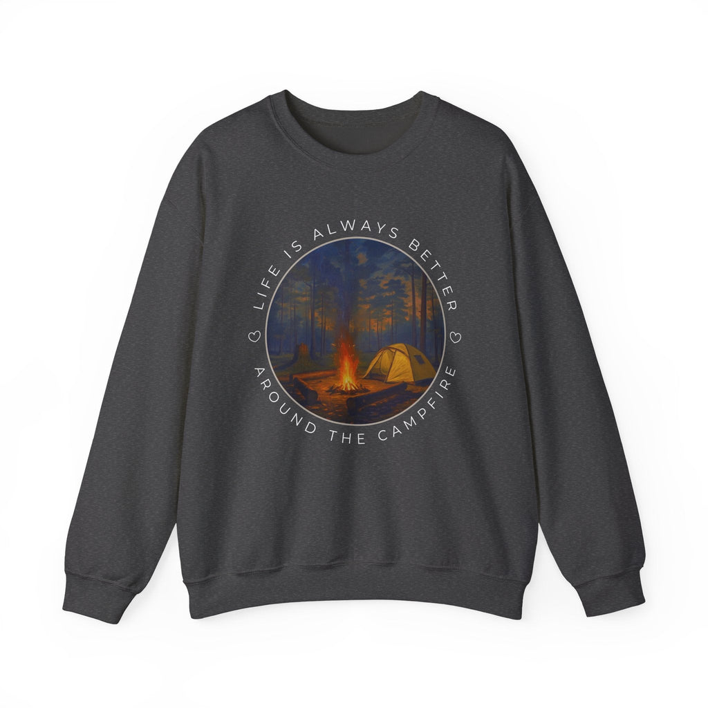 Life is Always Better Around the Campfire Graphic Sweatshirt product image 5