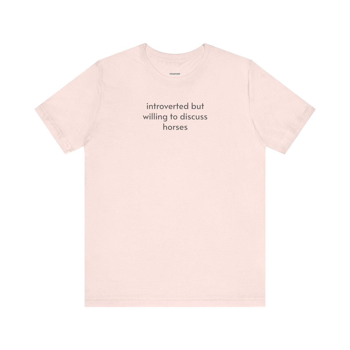 Introverted but Willing to Discuss Horses Minimalist Style product image 16