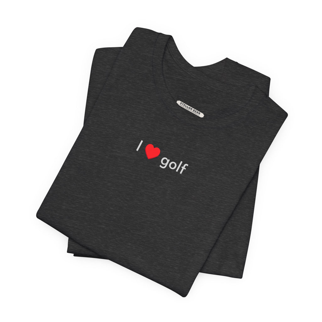 I Love Golf Minimalist Style T-Shirt product image 3