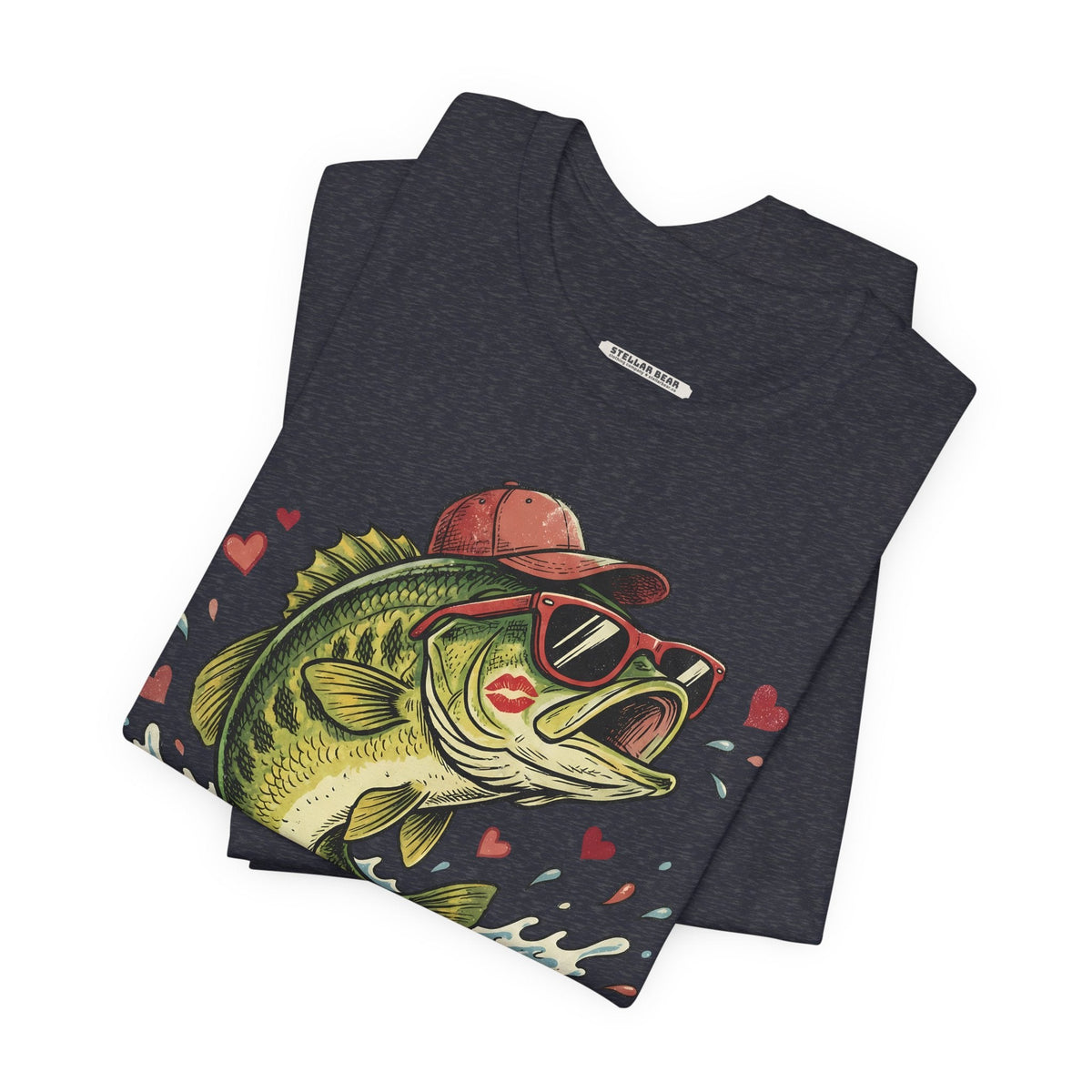Love Bites Fishing Graphic T-Shirt product image 4