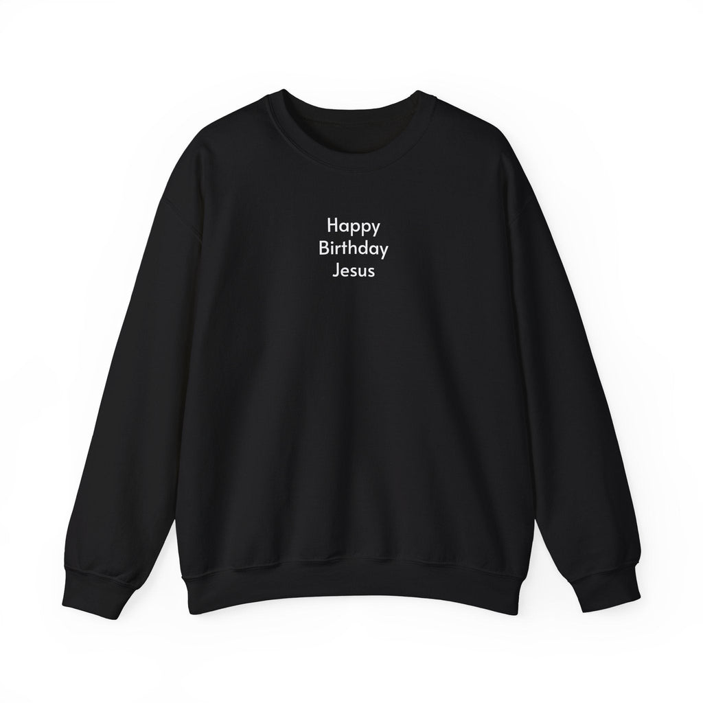 Happy Birthday Jesus Minimalist Style Sweatshirt product image 7