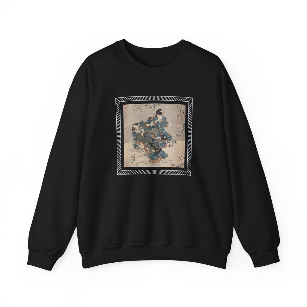 Snowball Fight 1830 Vintage Graphic Sweatshirt product image 2